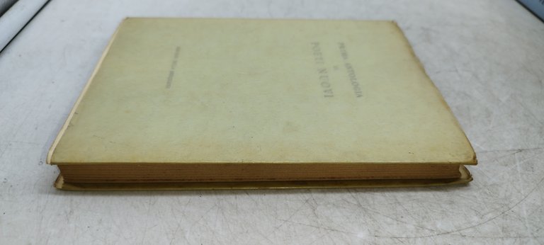 prima antologia di poeti nuovi