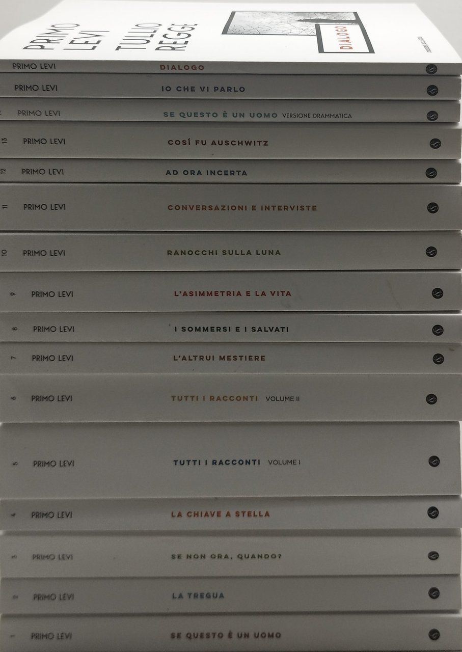 primo levi corriere della sera 16 volumi
