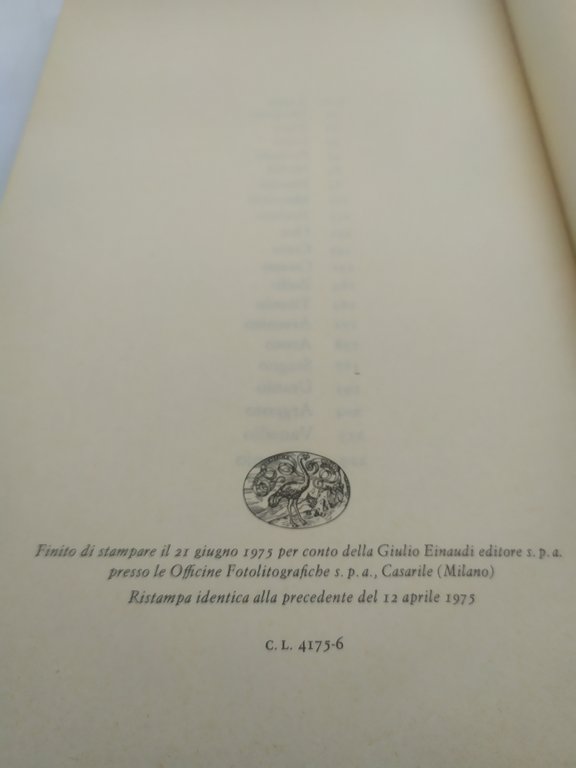 primo levi il sistema periodico einaudi 1975