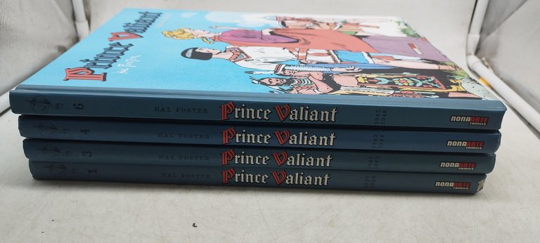 prince valiant volume 1-3-4-6 nona arte comics