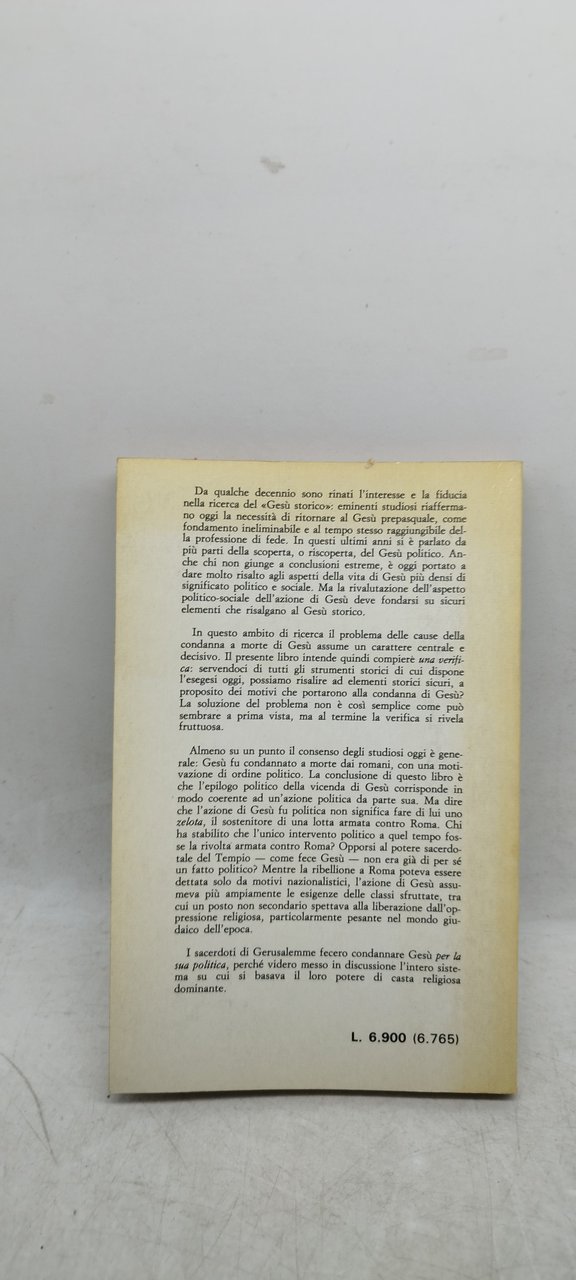 processo e condanna di gesù