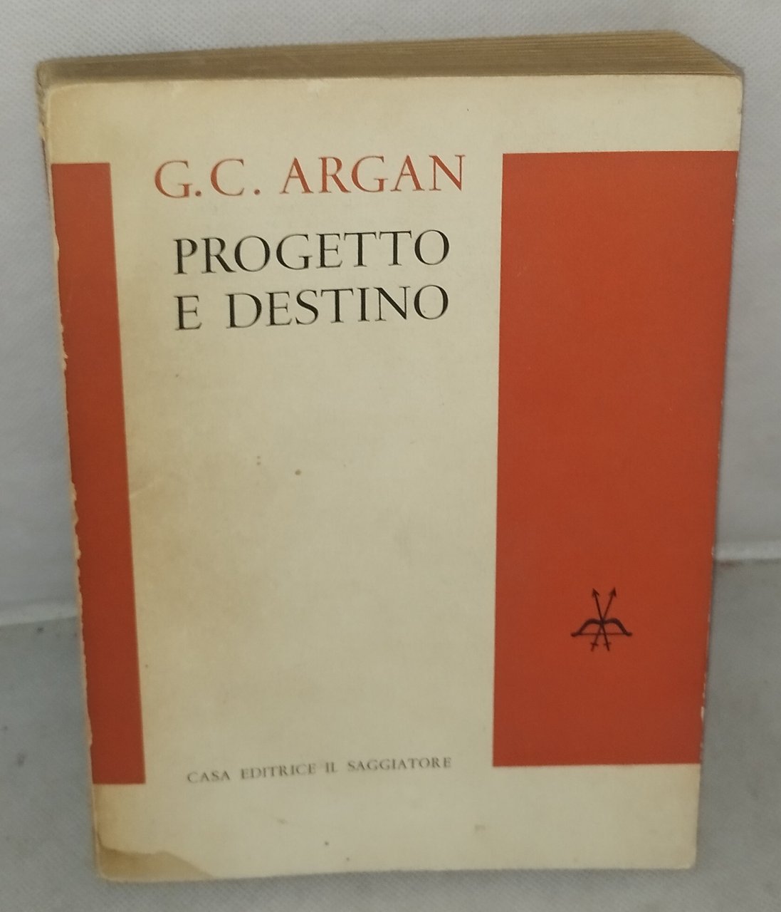 progetto e destino g.c. argan | Immagine principale