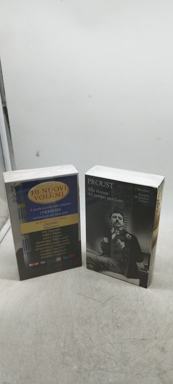 proust alla ricerca del tempo perduto sigillati 4 volumi meridiani …