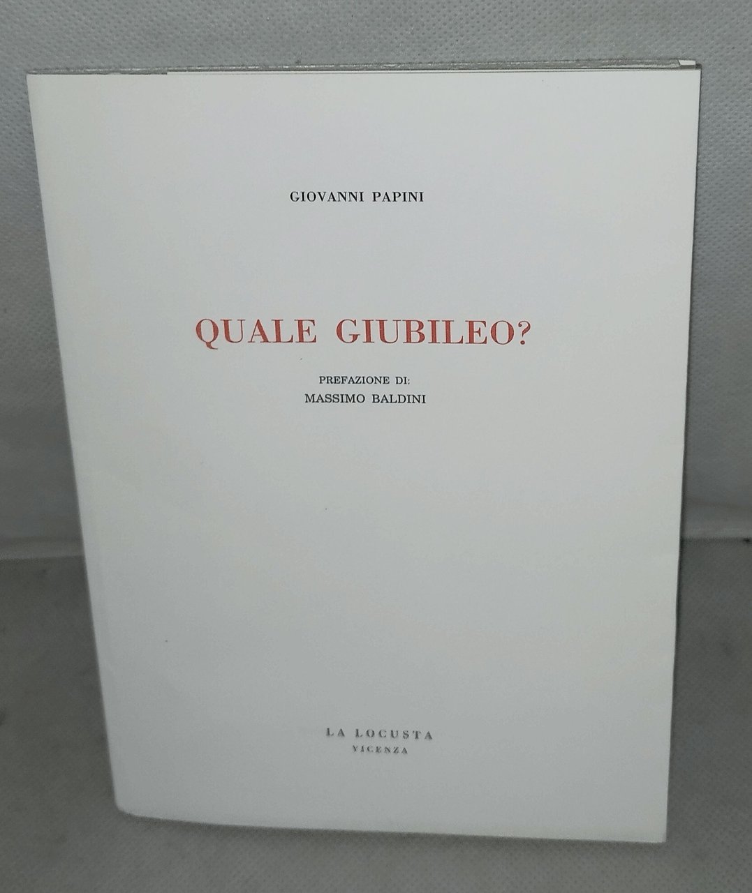 quale giubileo giovanni papini | Immagine principale