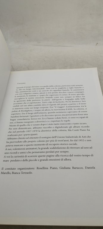 quando il mare era la colonia bordighera 1957 1970 maurizio …