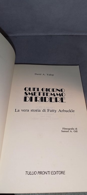 quel giorno smettemmo di ridere | Immagine Gallery 5