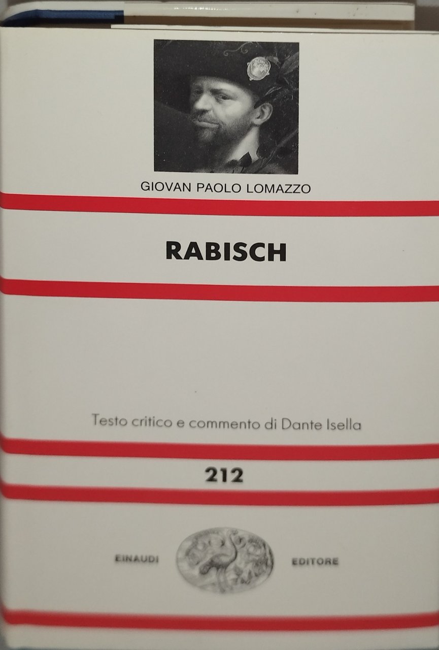 rabisch giovan paolo lomazzo einaudi 1993 | Immagine principale