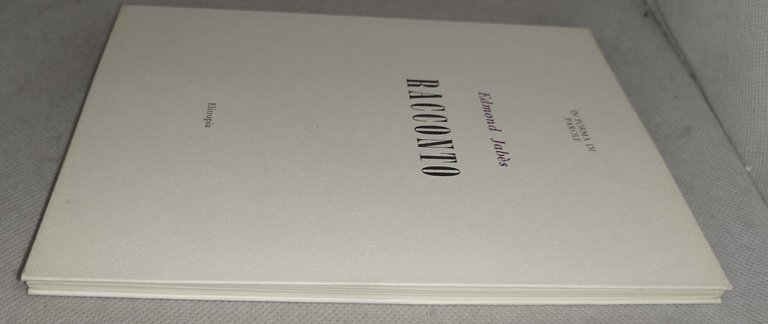 racconto edmond jabes | Immagine Gallery 4