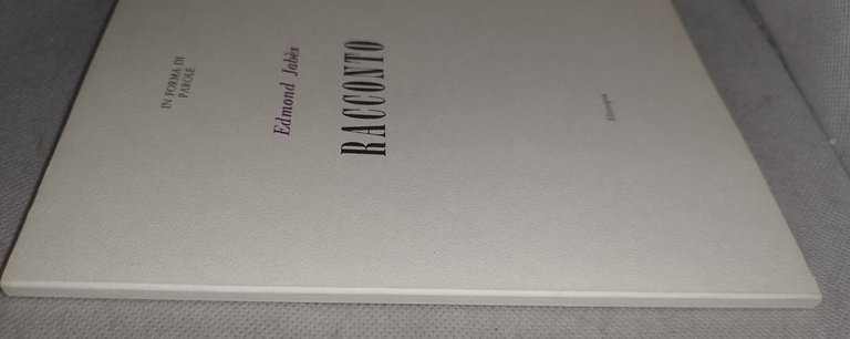 racconto edmond jabes | Immagine Gallery 5