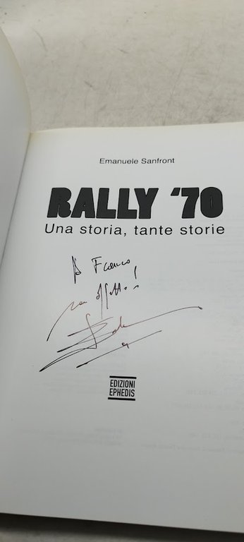 rally ' 70 una storia tante storie