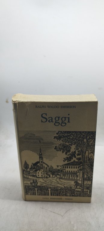 ralph waldo emerson saggi boringhieri 1962