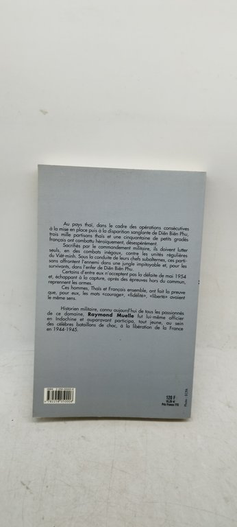 raymond muelle combats en pays thai de lai chau a …