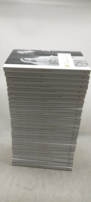 regine e principesse 22 volumi oggi corriere della sera