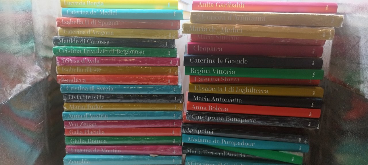 regine e ribelli rba 59 volumi tanti nel cellophane