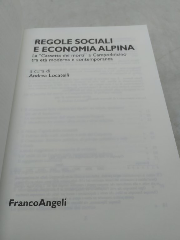 regole sociali e economia alpina franco angeli geostoria del territorio
