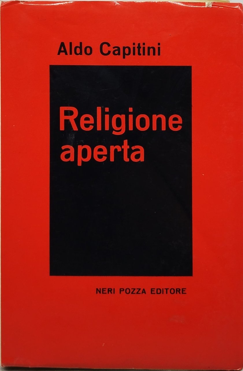 religione aperta aldo capitini