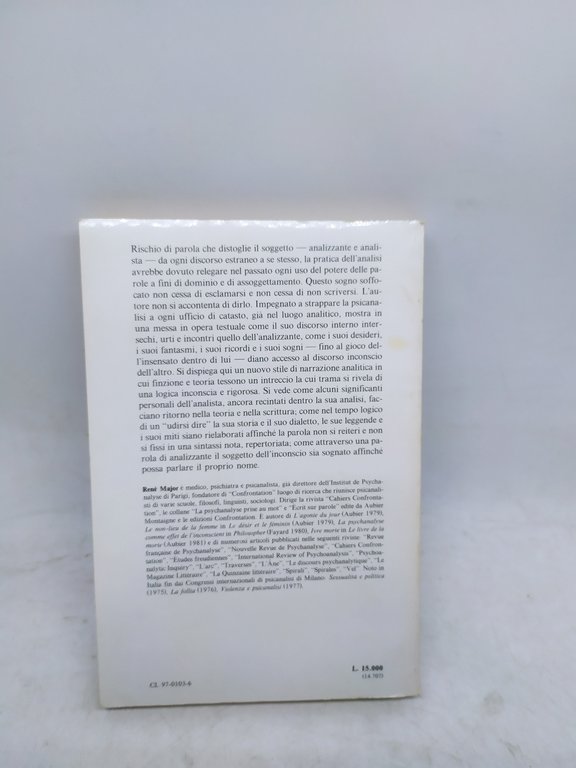 renè major sognare l'altro spirali edizioni