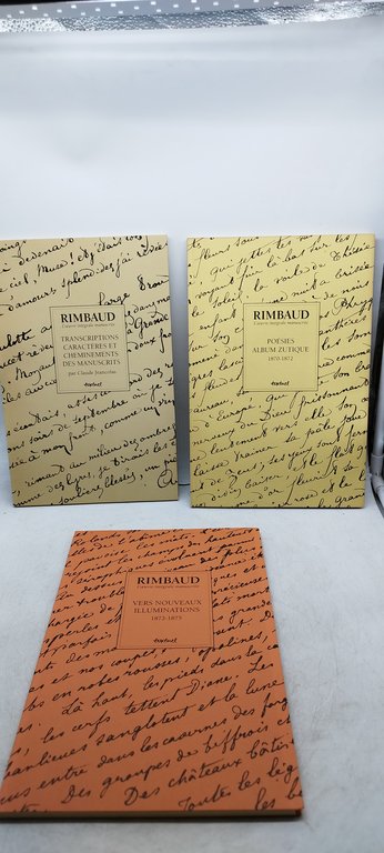 rimbaud l'oeuvre integrale manuscrite edition etablie et commentee par claude …