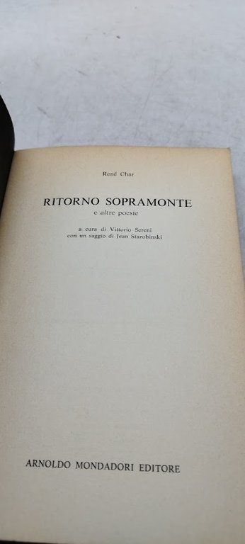 ritorno sopramonte