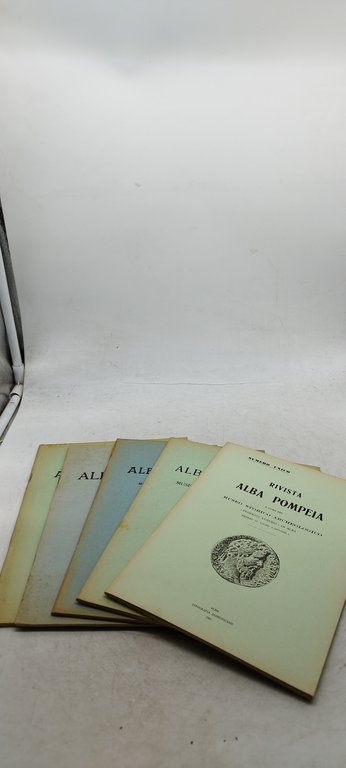 rivista alba pompeia 1956