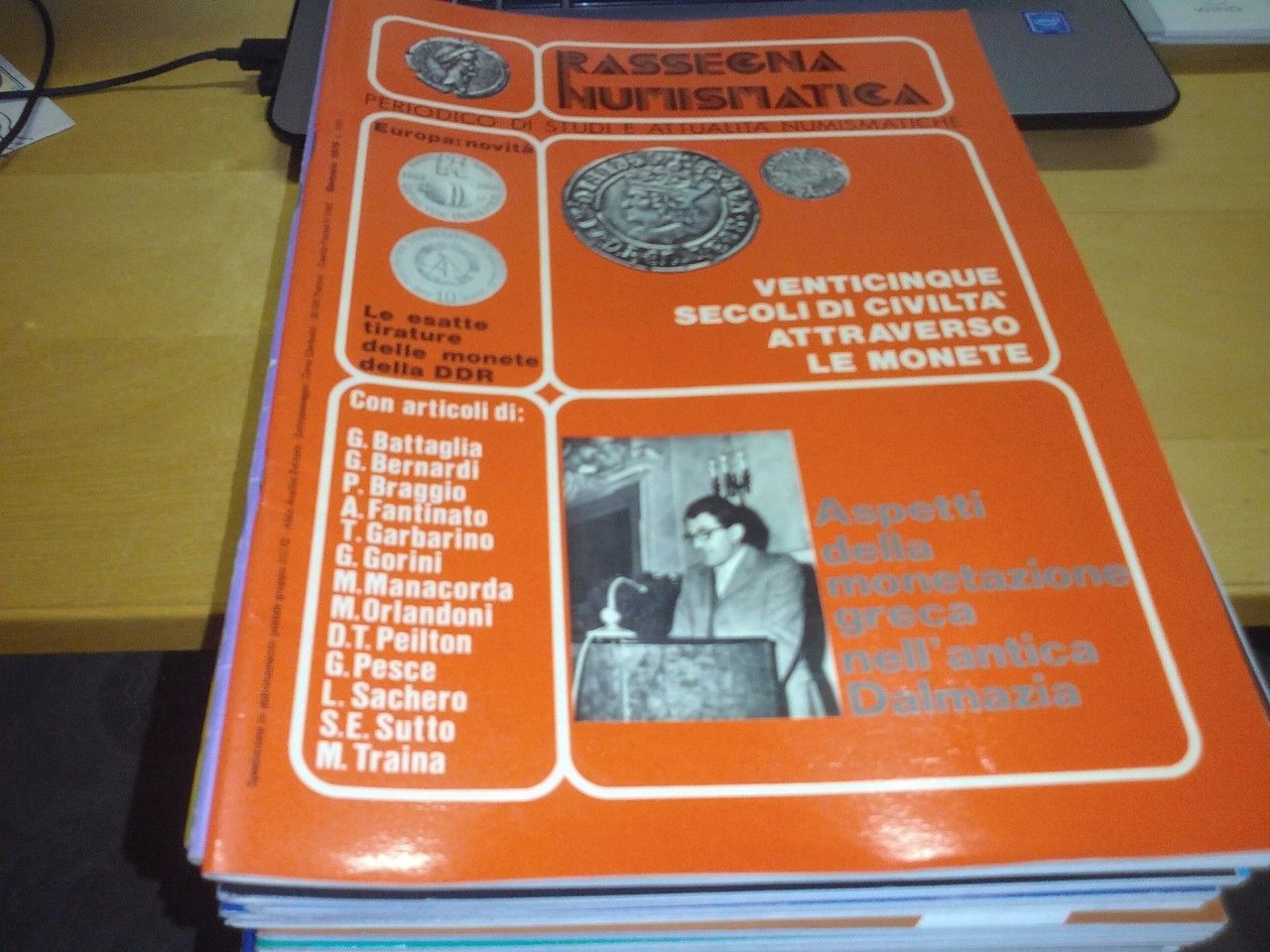 rivista rassegna numismatica gennaio 78
