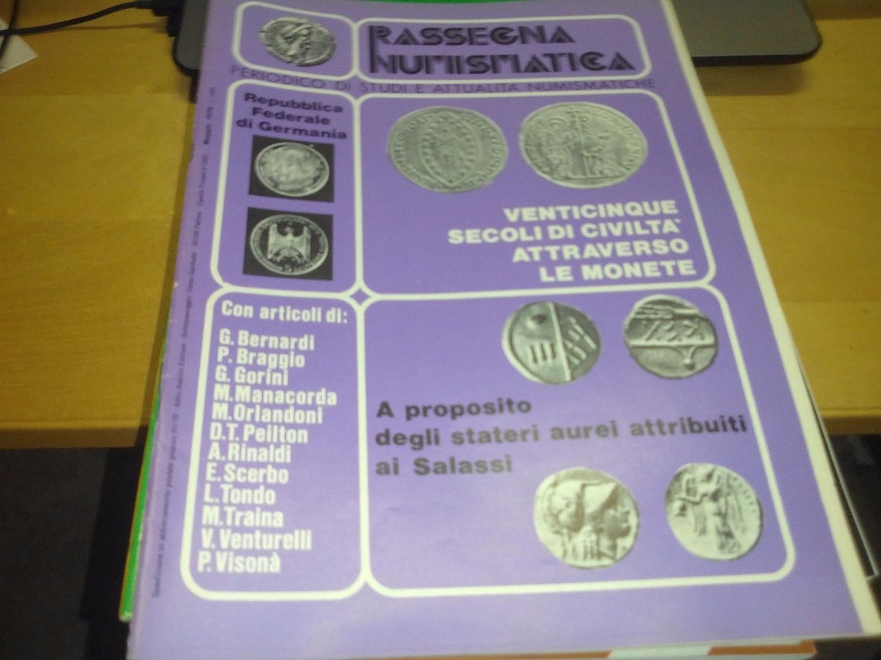 rivista rassegna numismatica maggio 78