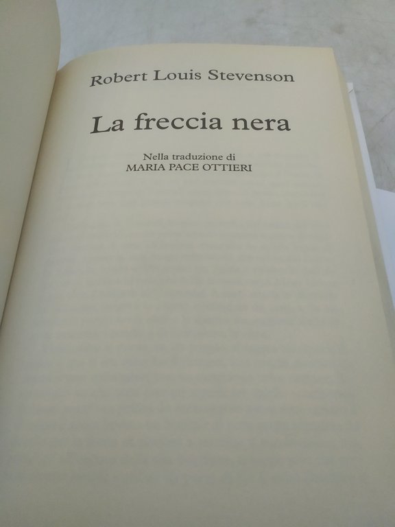 robert louis stevenson la freccia nera biblioteca per ragazzi mondadori