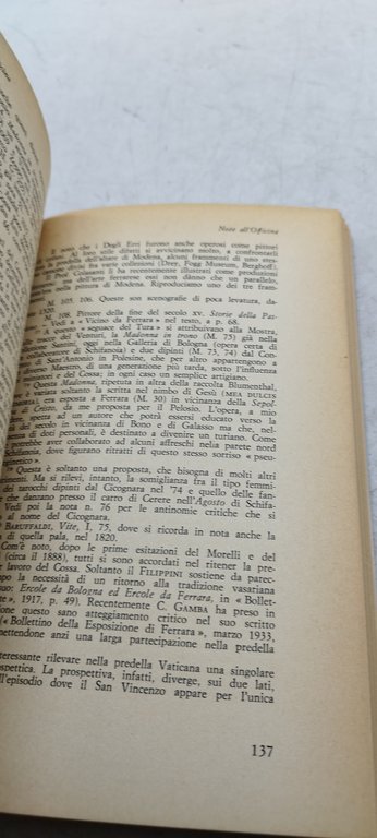 roberto longhi officina ferrarese biblioteca sansoni