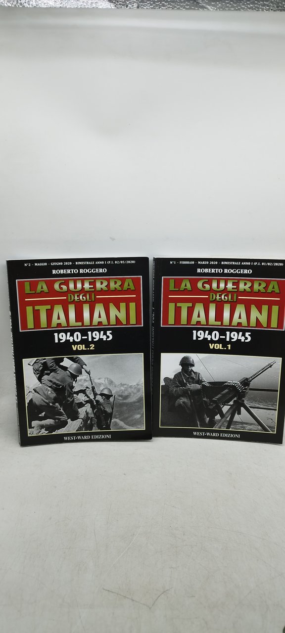roberto roggero la guerra degli italiani 2 volumi