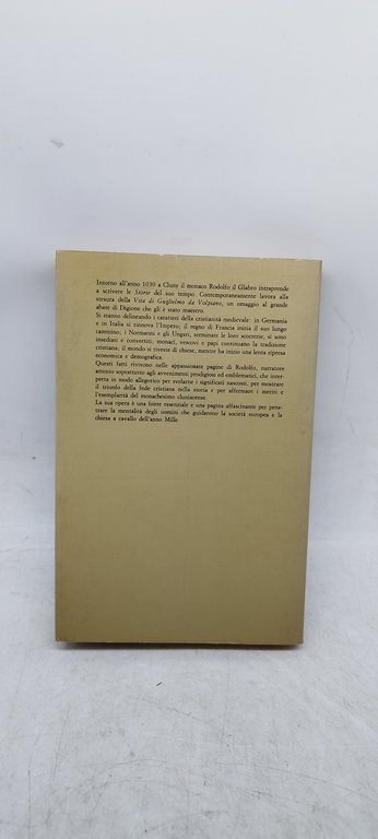 rodolfo il glabro storie dell'anno mille jaca book 1982