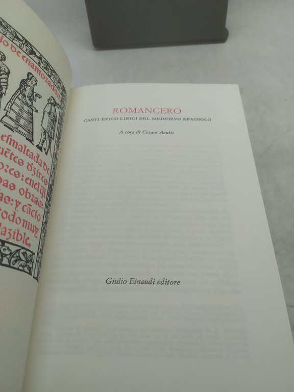 romancero canti epico lirici del medioevo spagnolo einaudi i millenni