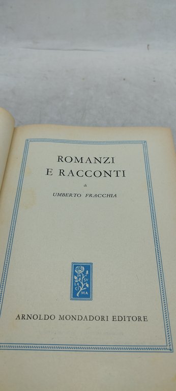 romanzi e racconti umberto fracchia