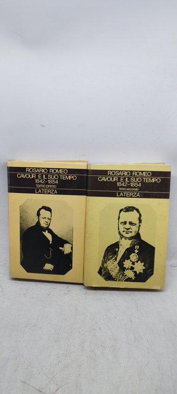 rosario romeo cavour e il suo tempo 1842-1854 due tomi …