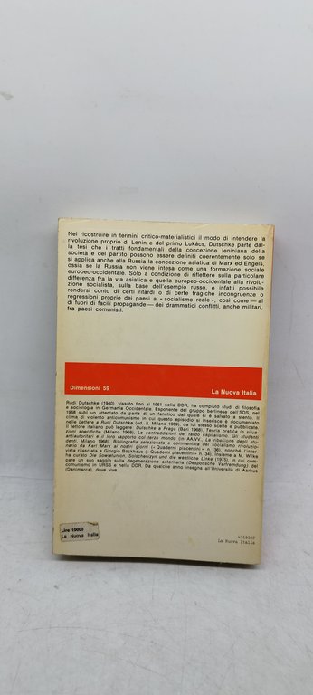 rudi dutschke lenin rimesso in piedi lenin lukacs e la …