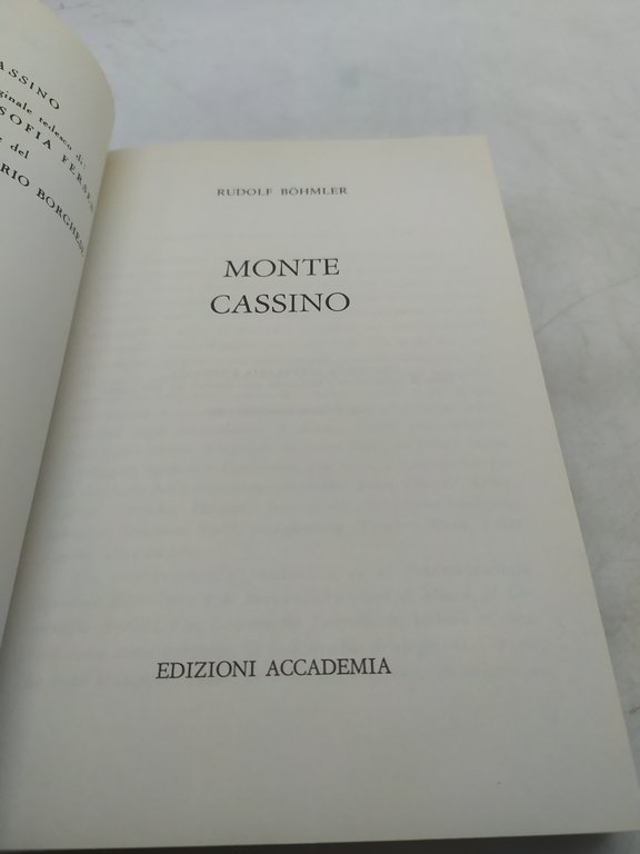 rudolf b'o' hmler monte cassino