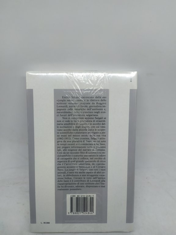 ruggero leonardi nella giungla di salgari edizione paoline con cellophane