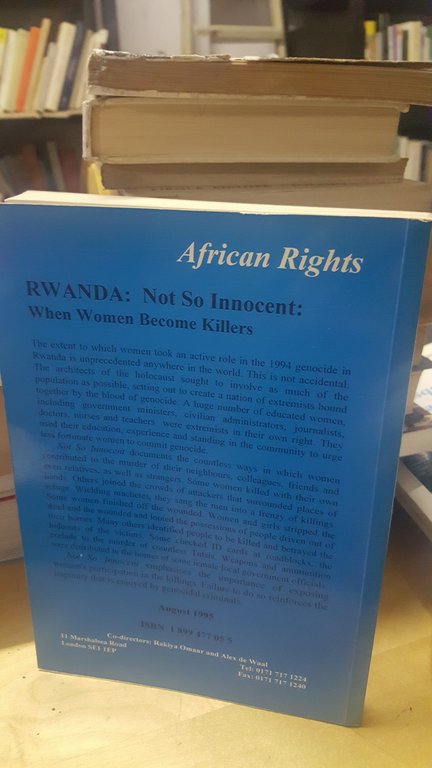 rwanda not so innocent when women become killers