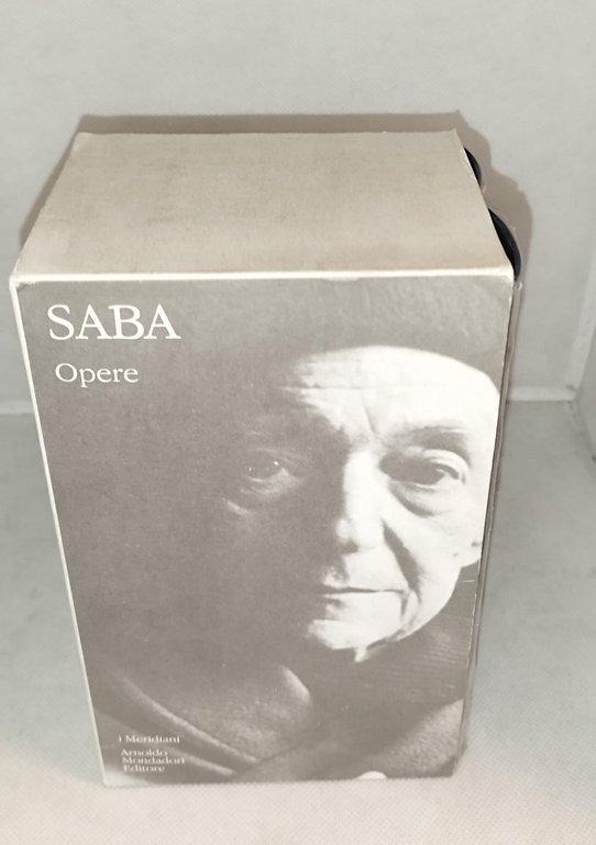 saba tutte le poesie tutte le prose cofanetto meridiani mondaori …