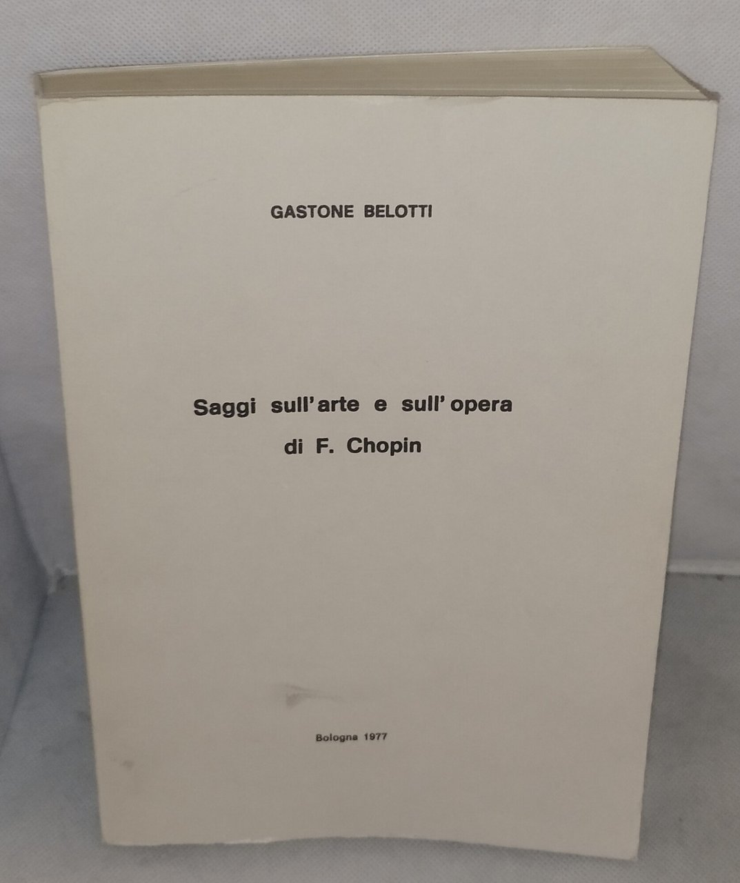 saggi sull'arte e sull'opera d f chopin | Immagine principale