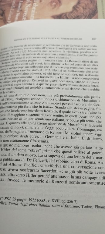 saggi sull'ebraismo intaliano del novecento 2 tomi rassegna mensile israel