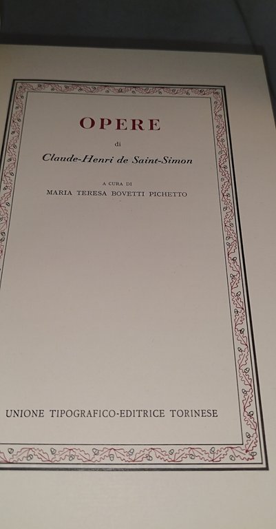 saint simon opere classici utet | Immagine Gallery 5