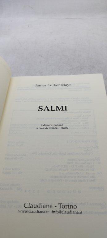 salmi james l mays claudiana