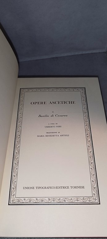 san basilio opere ascetiche classici utet | Immagine Gallery 6