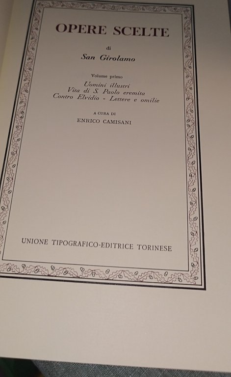 san girolamo opere scelte classici utet | Immagine Gallery 8