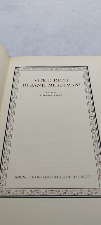 santi musulmani classici utet