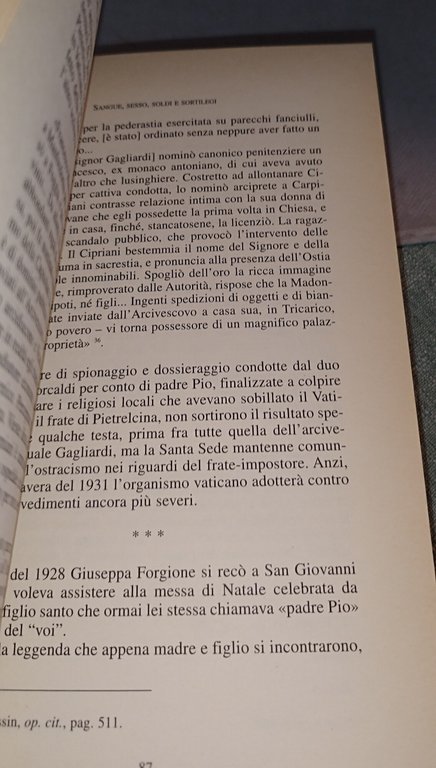 santo impostore controstoria di padre pio | Immagine Gallery 7