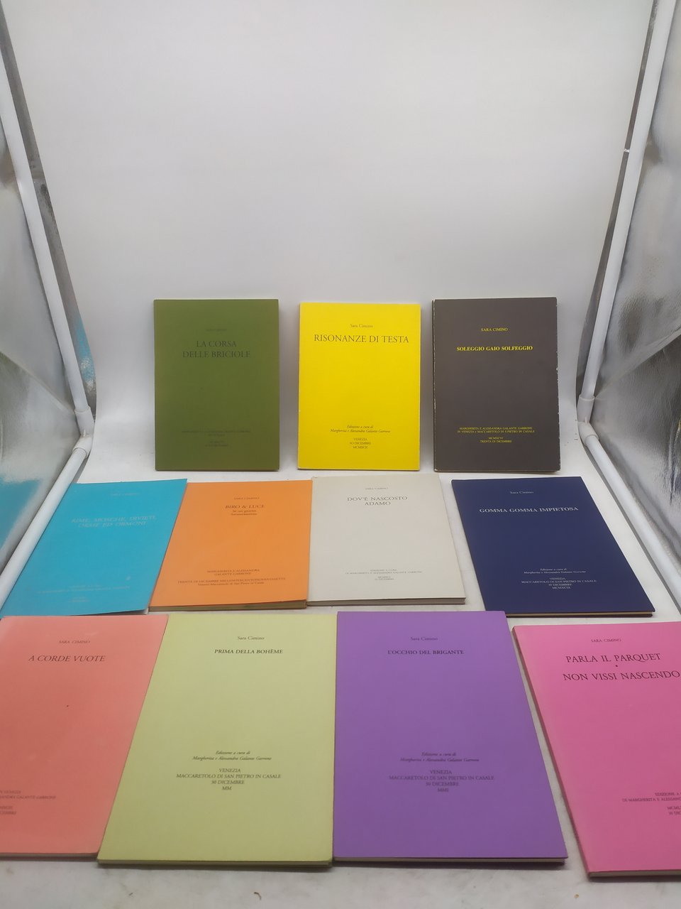 sara cimino 11 volumi poesie