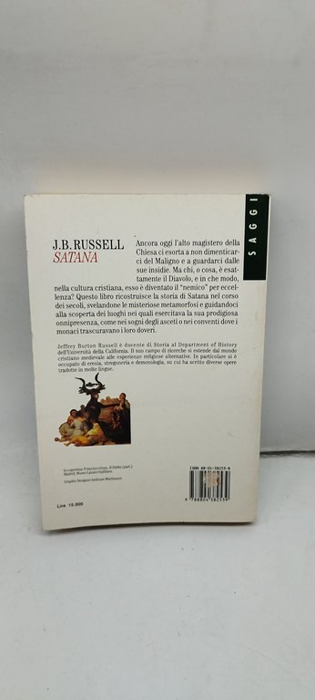 satana il diavolo e l'inferno tra il I e il …