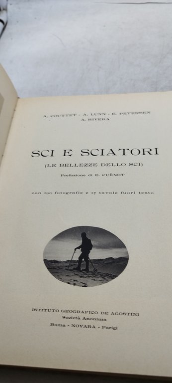 sci e sciatori istituto geografico de agostini