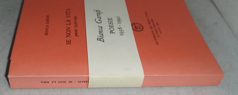 se non la vita poesie 1938 1991 all'insegna del pesce … | Immagine Gallery 4